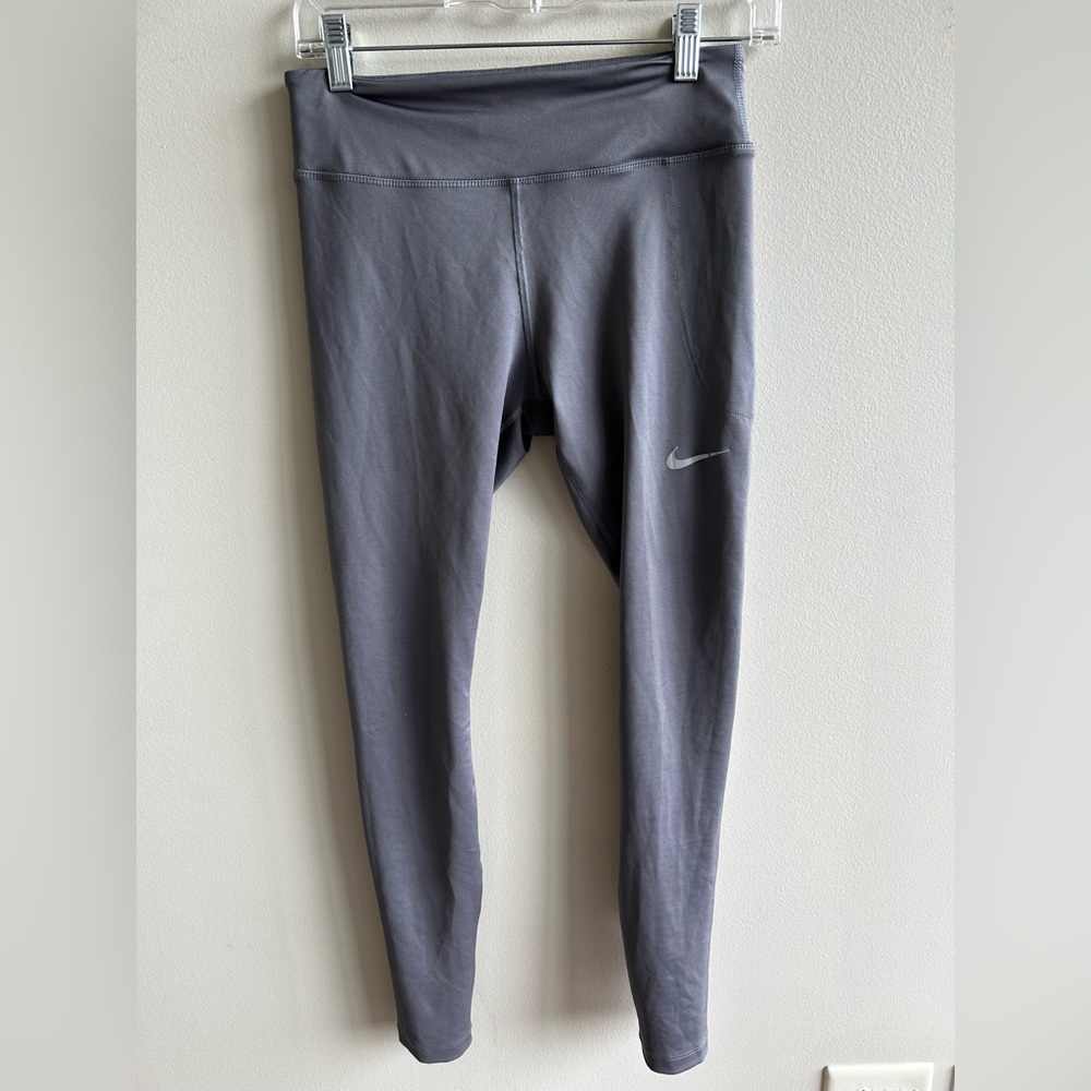 Nike Dri-Fit grey leggings, size medium.